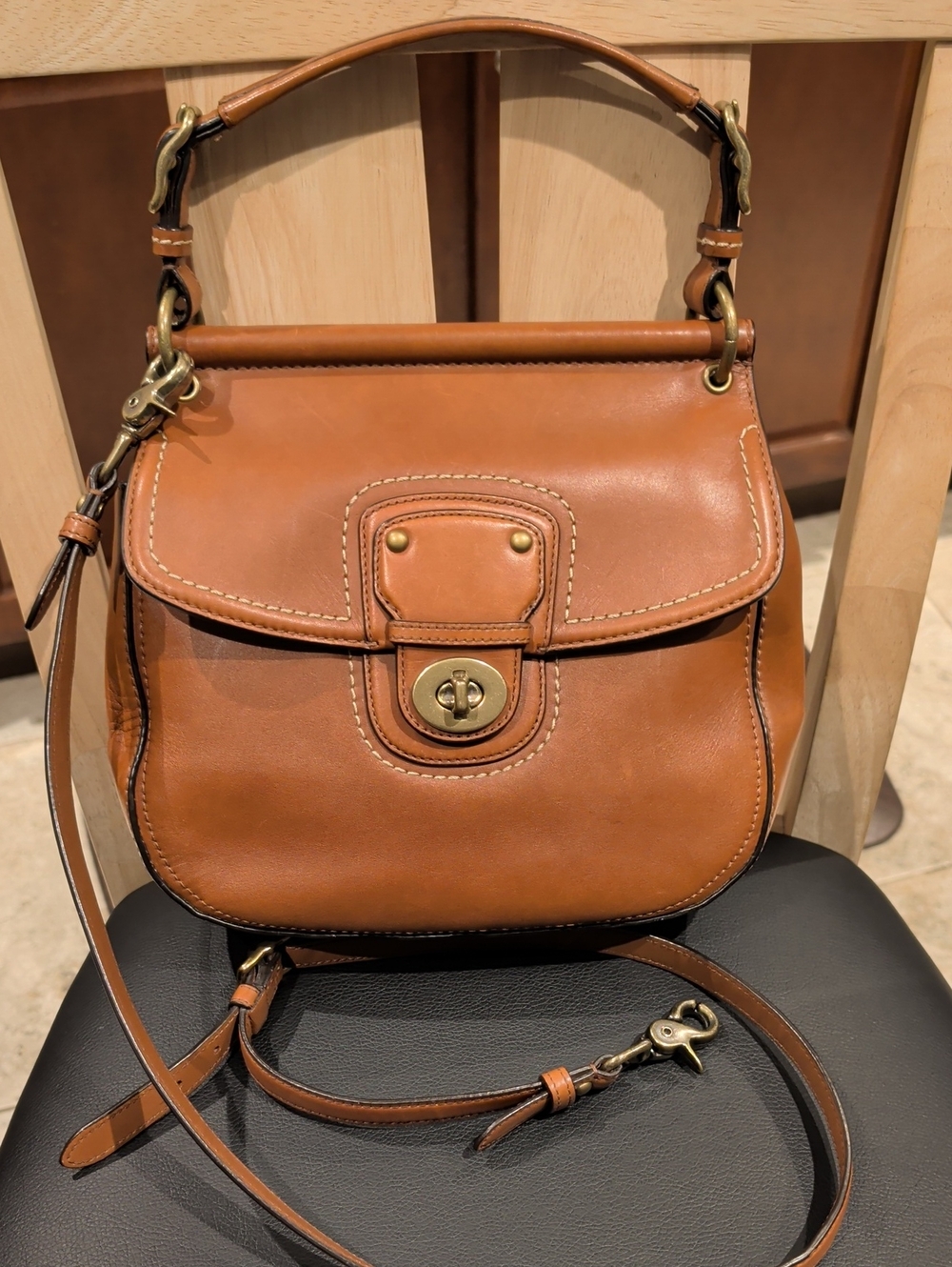 Coach Willis 70th Anniversary LE Top Handle Satchel (19132) GUC
